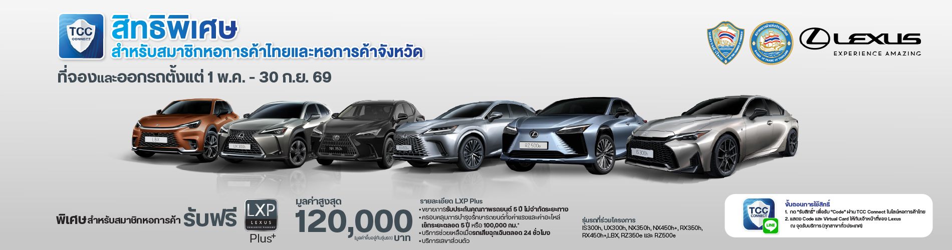 LEXUS มอบสิทธิพิเศษสุดคุ้ม! สำหรับสมาชิกหอการค้าไทยและหอการค้าจังหวัด