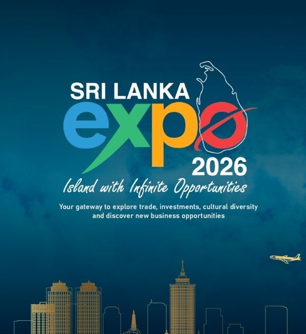 เข้าร่วม Sri Lanka Expo 2026 ขยายโอกาสการค้าและการลงทุนในเอเชียใต้ พบผู้ส่งออกชั้นนำ เจรจา B2B และสร้างเครือข่ายธุรกิจ ณ กรุงโคลัมโบ ลงทะเบียนเลย