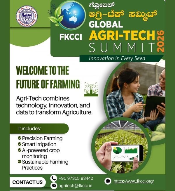 ร่วมงาน Global AgriTech Summit 2026 ที่อินเดีย เวทีนวัตกรรมเกษตร เทคโนโลยี และโอกาสทางธุรกิจระดับโลก เพื่อการเติบโตอย่างยั่งยืน