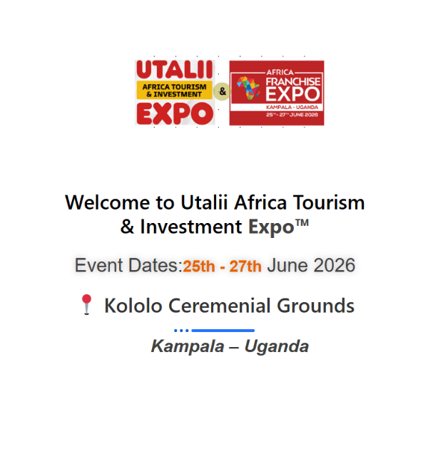 เข้าร่วมงาน Utalii Africa Expo 2026 ณ ประเทศยูกันดา ค้นหาโอกาสทางการค้า การลงทุน และธุรกิจแฟรนไชส์ พร้อมขยายเครือข่ายการท่องเที่ยวระดับสากล